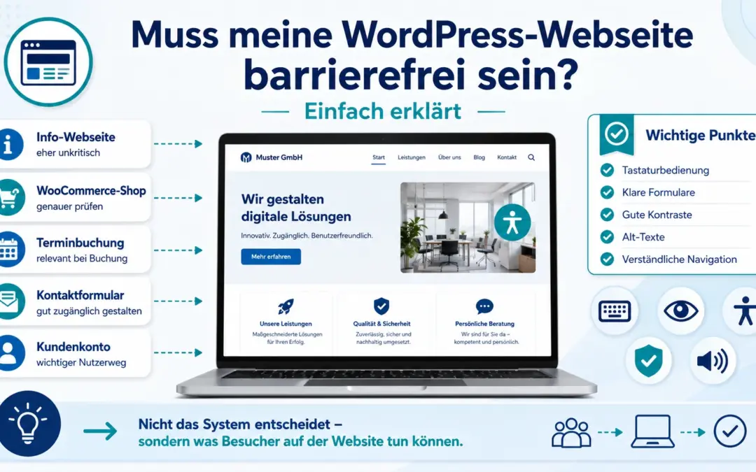 Muss meine WordPress-Webseite barrierefrei sein?